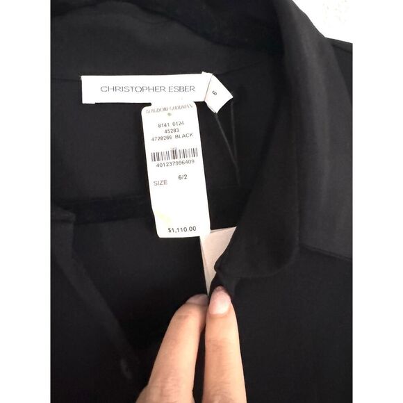 CHRISTOPHER ESBER Odessa Stone Shirt Dress US2 (AU6) - Picture 7 of 8